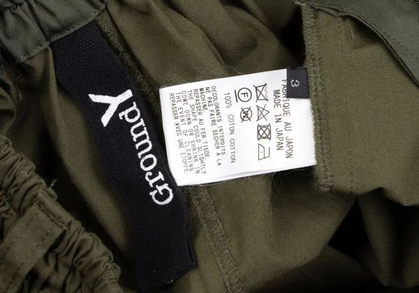 Ground Y Cotton Dropped Crotch Pants K-165778_014