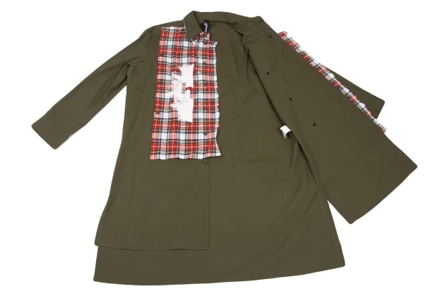 Ground Y Checker Pigment Printed Detachable Long Shirt & Pants K-165779_009