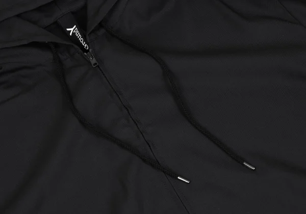 Ground Y Wool Poly Gaba Inseam Button Hooded Overalls K-165780_005