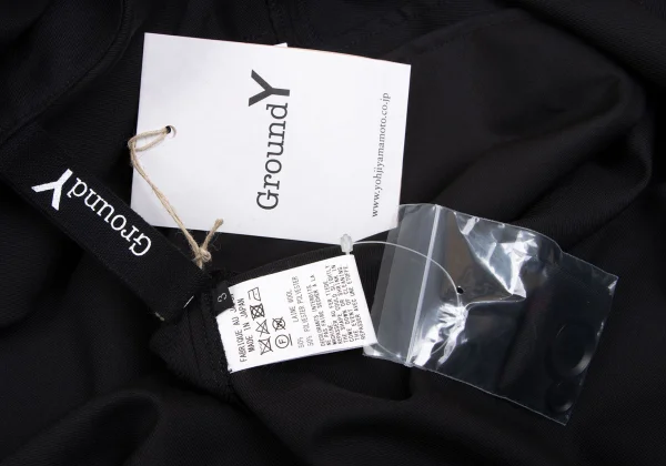 Ground Y Wool Poly Gaba Inseam Button Hooded Overalls K-165780_018