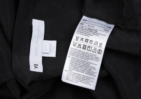 Y-3 Shoulder Zip Logo Printed T-shirt K-165784_019