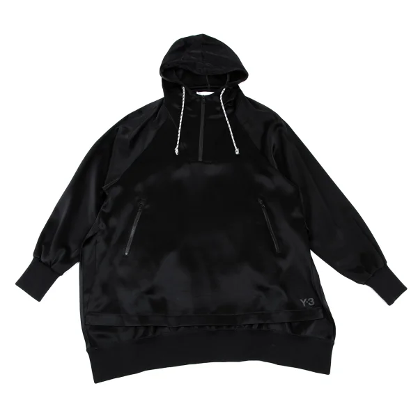 Y-3 Half Zip Pullover Hoodie Black S K-165785_001