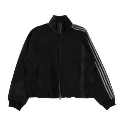 Y-3 Wool Blend Three Line Sleeve Jacket
