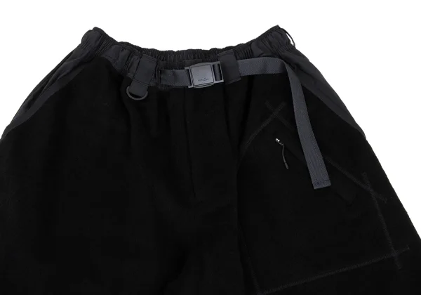 Y-3 Shaggy Wool Blend Switching Shorts K-165790_002