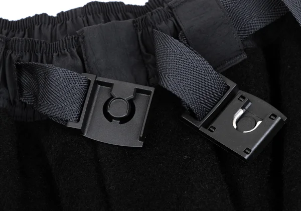 Y-3 Shaggy Wool Blend Switching Shorts K-165790_004