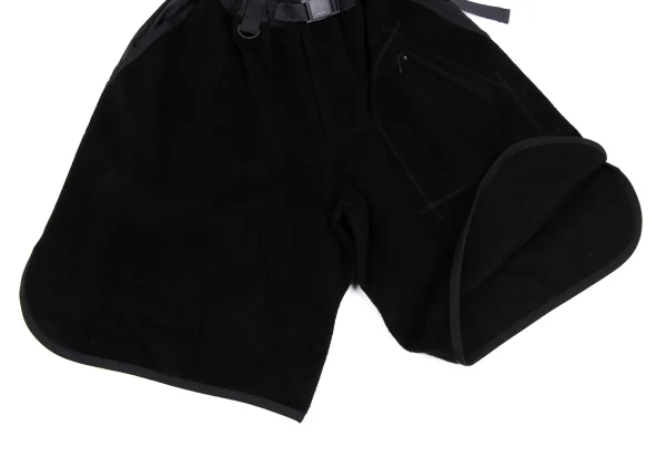 Y-3 Shaggy Wool Blend Switching Shorts K-165790_010