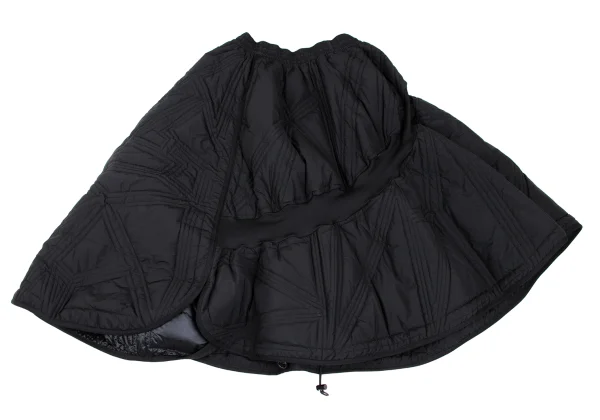Y-3 Nylon Padded Bias Rib Switching Skirt K-165791_011