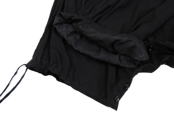 BLACK Scandal Yohji Yamamoto Nude Printed Skirt Pants K-165795_011