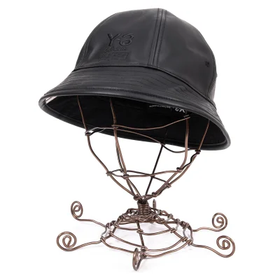 Y-3 Reversible Synthetic Leather Metro Hat