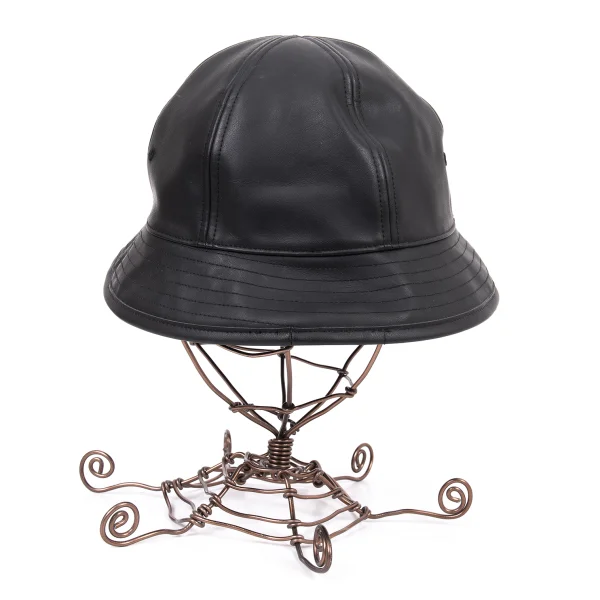 Y-3 Reversible Synthetic Leather Metro Hat K-165802_004