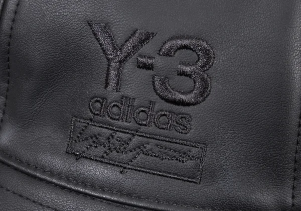 Y-3 Reversible Synthetic Leather Metro Hat K-165802_005