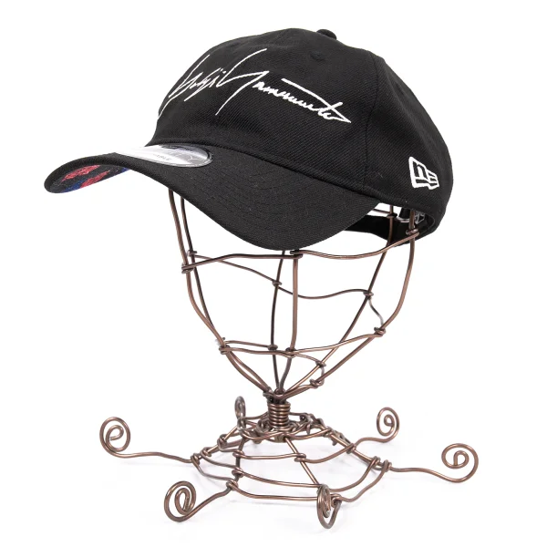 Yohji Yamamoto POUR HOMME×NEW ERA 9FORTY Skull Rose Cap Black  K-165804_001