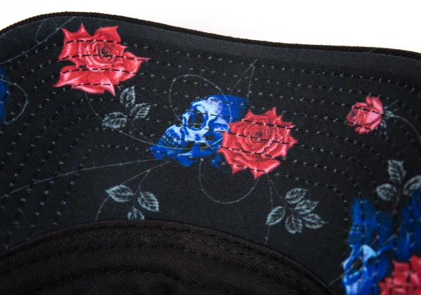 Yohji Yamamoto POUR HOMME×NEW ERA 9FORTY Skull Rose Cap K-165804_010