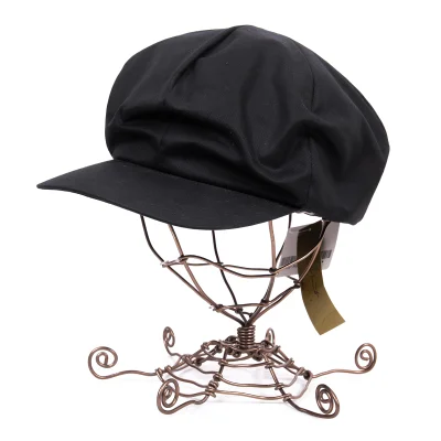 Yohji Yamamoto POUR HOMME Cotton Newsboy Cap