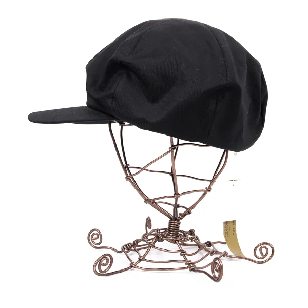 Yohji Yamamoto POUR HOMME Cotton Newsboy Cap K-165805_003