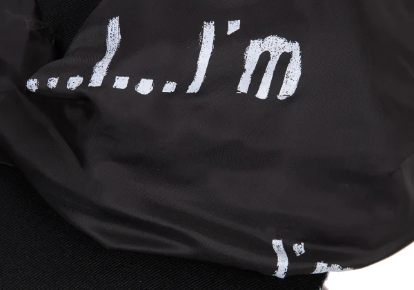 Yohji Yamamoto POUR HOMME Cuora Pasted Wool Newsboy Cap K-165806_006