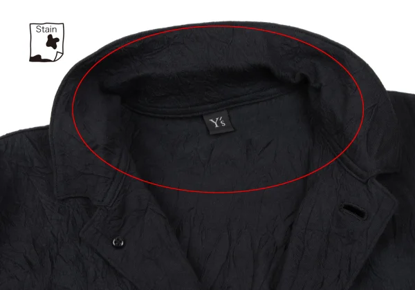 Y's Wrinkled Front Pocket Long Sleeve Shirt K-165807_006