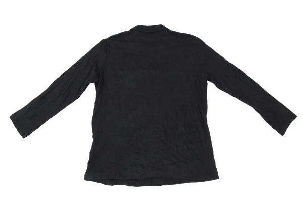 Y's Wrinkled Front Pocket Long Sleeve Shirt K-165807_014