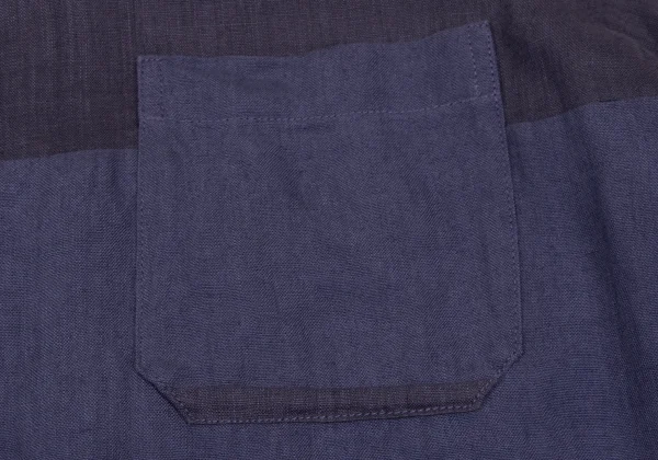 s'yte Linen Panel Switching Long Sleeve Shirt K-165809_006