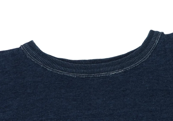 R by 45rpm Indigo Dyed Cotton Front Pocket Sweatshirt K-165811_004