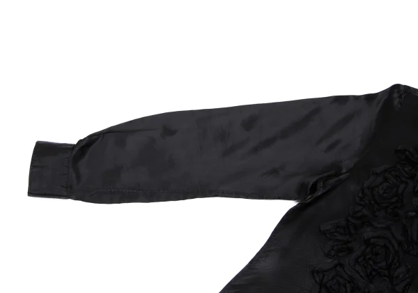 robe de chambre COMME des GARCONS Floral Taping Satin Shirt K-165816_005