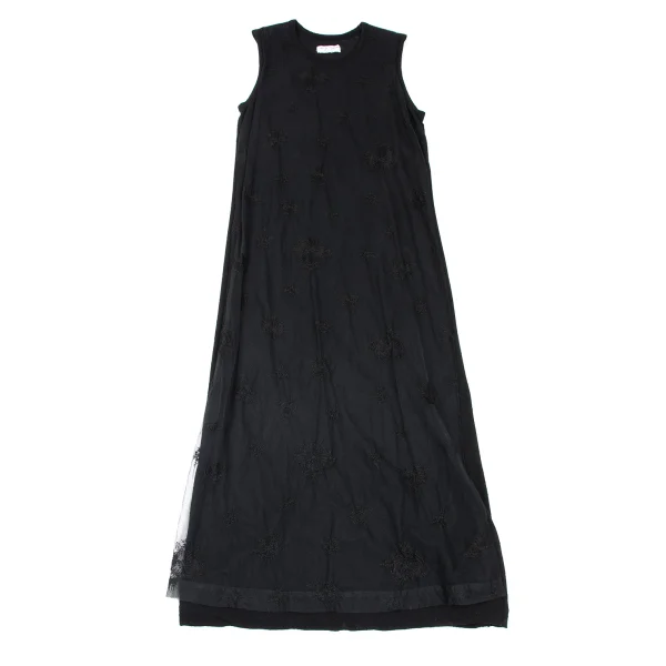 robe de chambre COMME des GARCONS Tulle Layered Wool Dress K-165817_002