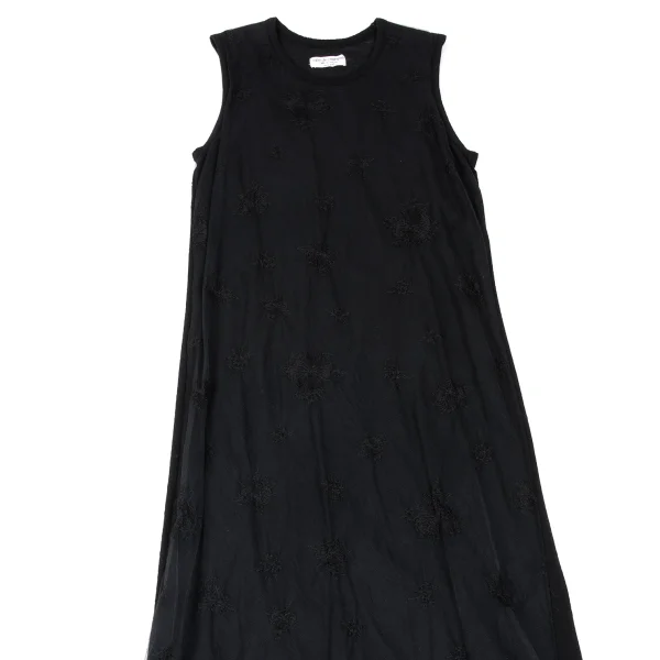 robe de chambre COMME des GARCONS Tulle Layered Wool Dress K-165817_003