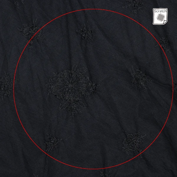 robe de chambre COMME des GARCONS Tulle Layered Wool Dress K-165817_007