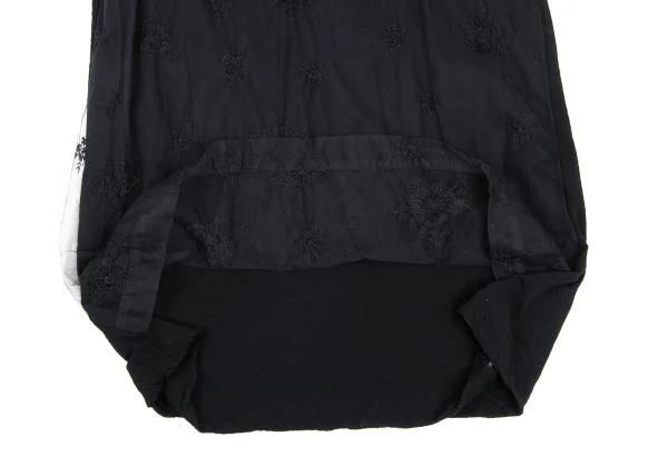 robe de chambre COMME des GARCONS Tulle Layered Wool Dress K-165817_008