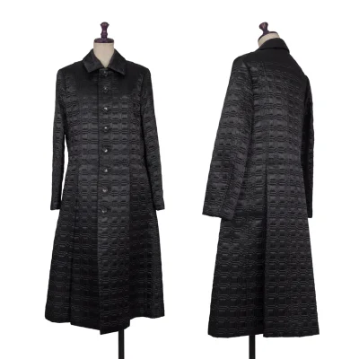 robe de chambre COMME des GARCONS Geometric Quilted Coat