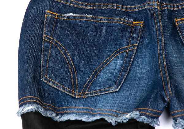 D&G Denim Switching Stretch Rib Pants K-165820_013