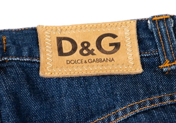 D&G Denim Switching Stretch Rib Pants K-165820_014