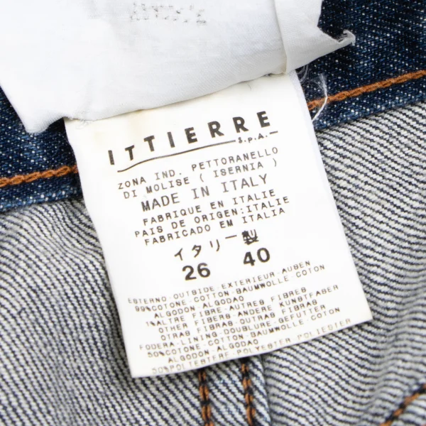 D&G Denim Switching Stretch Rib Pants K-165820_016