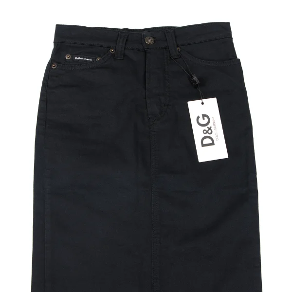 D&G Cotton Slit Skirt K-165822_003