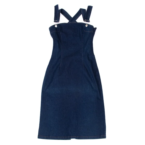 D&G Stretch Denim Jumper Skirt K-165823_002