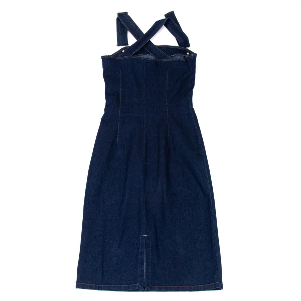 D&G Stretch Denim Jumper Skirt K-165823_010