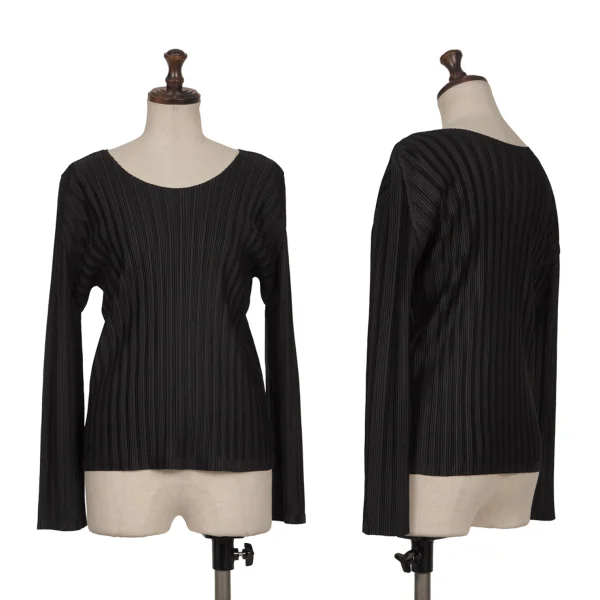 PLEATS PLEASE Pleats T Shirt Black 3 K-165829_001