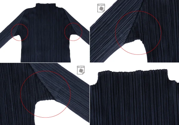 PLEATS PLEASE Turtle Neck T Shirt & Pants K-165834_004