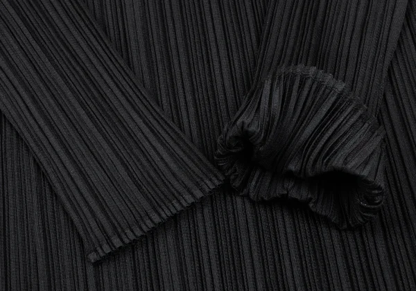 PLEATS PLEASE Pleated High-neck Top K-165835_006