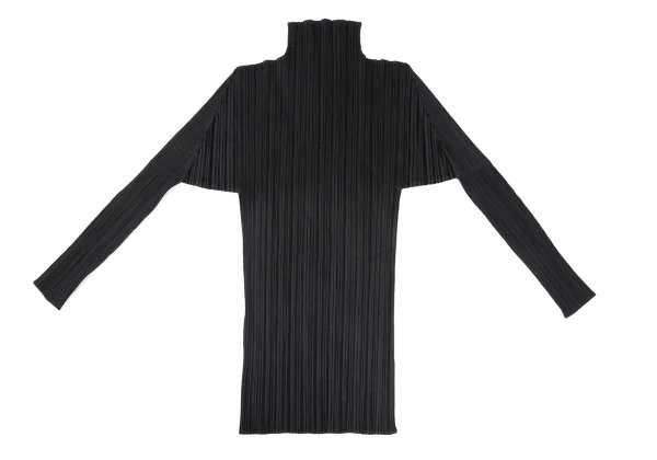 PLEATS PLEASE Pleated High-neck Top K-165835_009