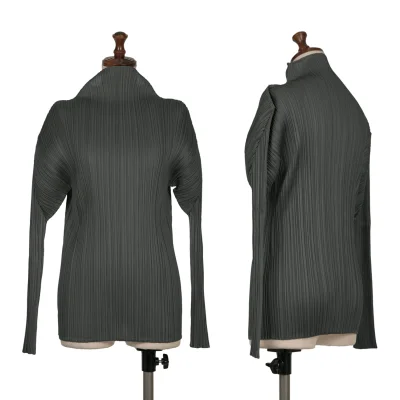PLEATS PLEASE Pleats High-neck Top