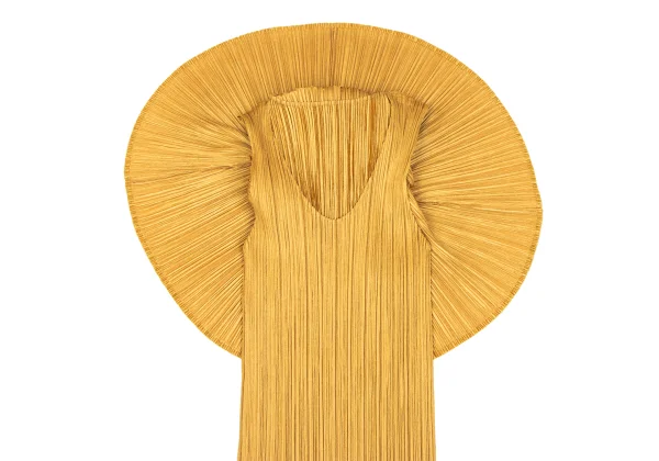 PLEATS PLEASE High-neck Shiny Pleats Layered Tank Top K-165843_006