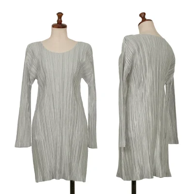 PLEATS PLEASE Shiny Pleats Flare Tunic
