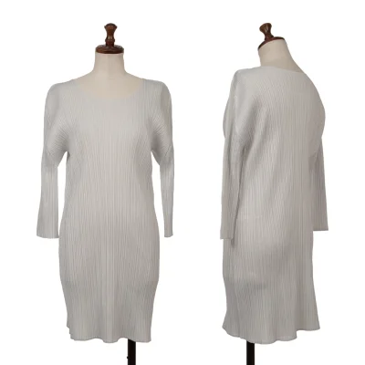 PLEATS PLEASE Printed 3/4 Sleeve Tunic