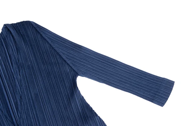 PLEATS PLEASE Pleats V-neck 3/4 Sleeve Flare Tunic K-165851_005