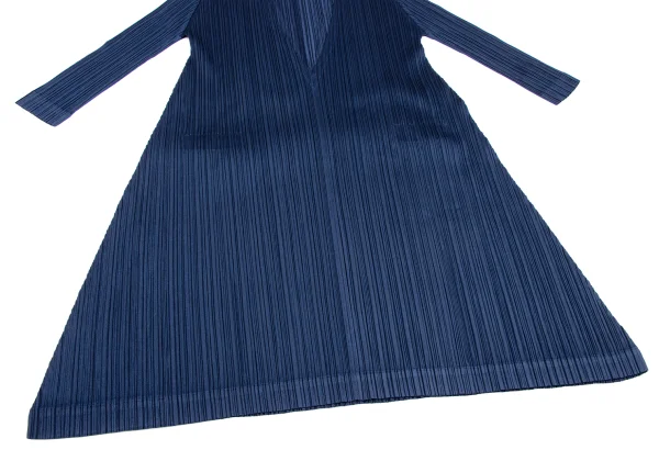 PLEATS PLEASE Pleats V-neck 3/4 Sleeve Flare Tunic K-165851_007