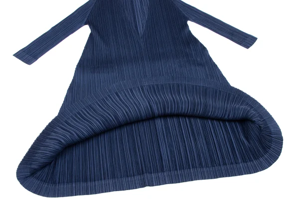 PLEATS PLEASE Pleats V-neck 3/4 Sleeve Flare Tunic K-165851_008