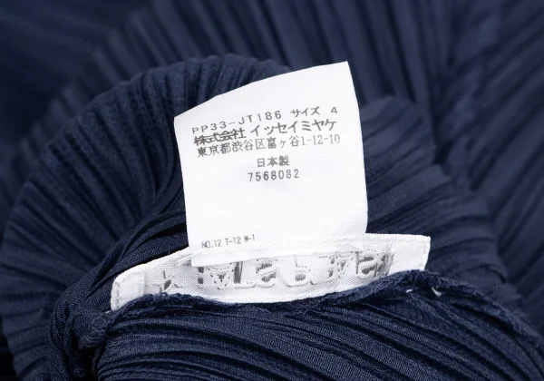 PLEATS PLEASE Pleats V-neck 3/4 Sleeve Flare Tunic K-165851_011