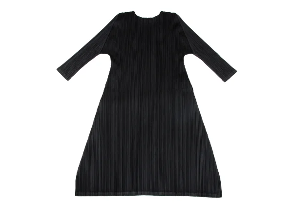 PLEATS PLEASE Pleats 3/4 Sleeve Flare Tunic K-165856_002