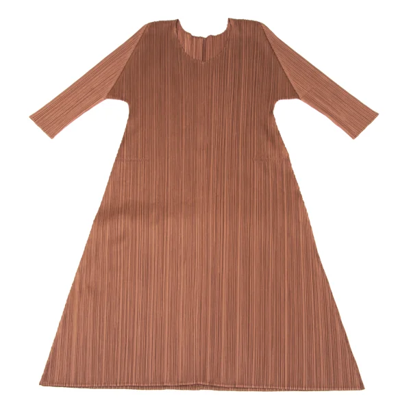 PLEATS PLEASE Pleats Half Sleeve Flare Tunic K-165857_002